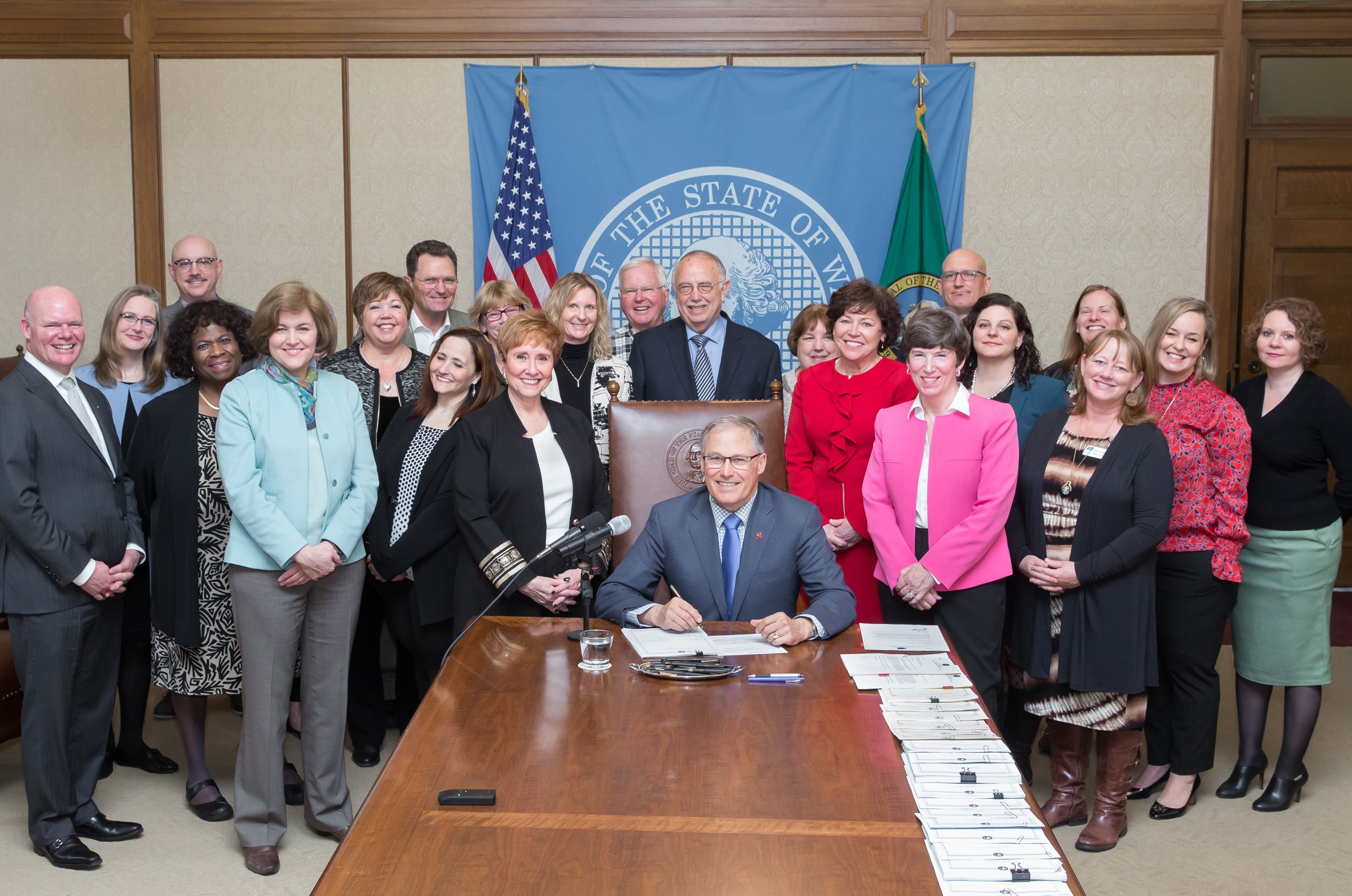 Governor Inslee signing SB 6362