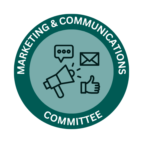 Marketing and communications committee logo