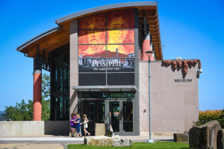 Front of Northwest Museum of Arts and Culture