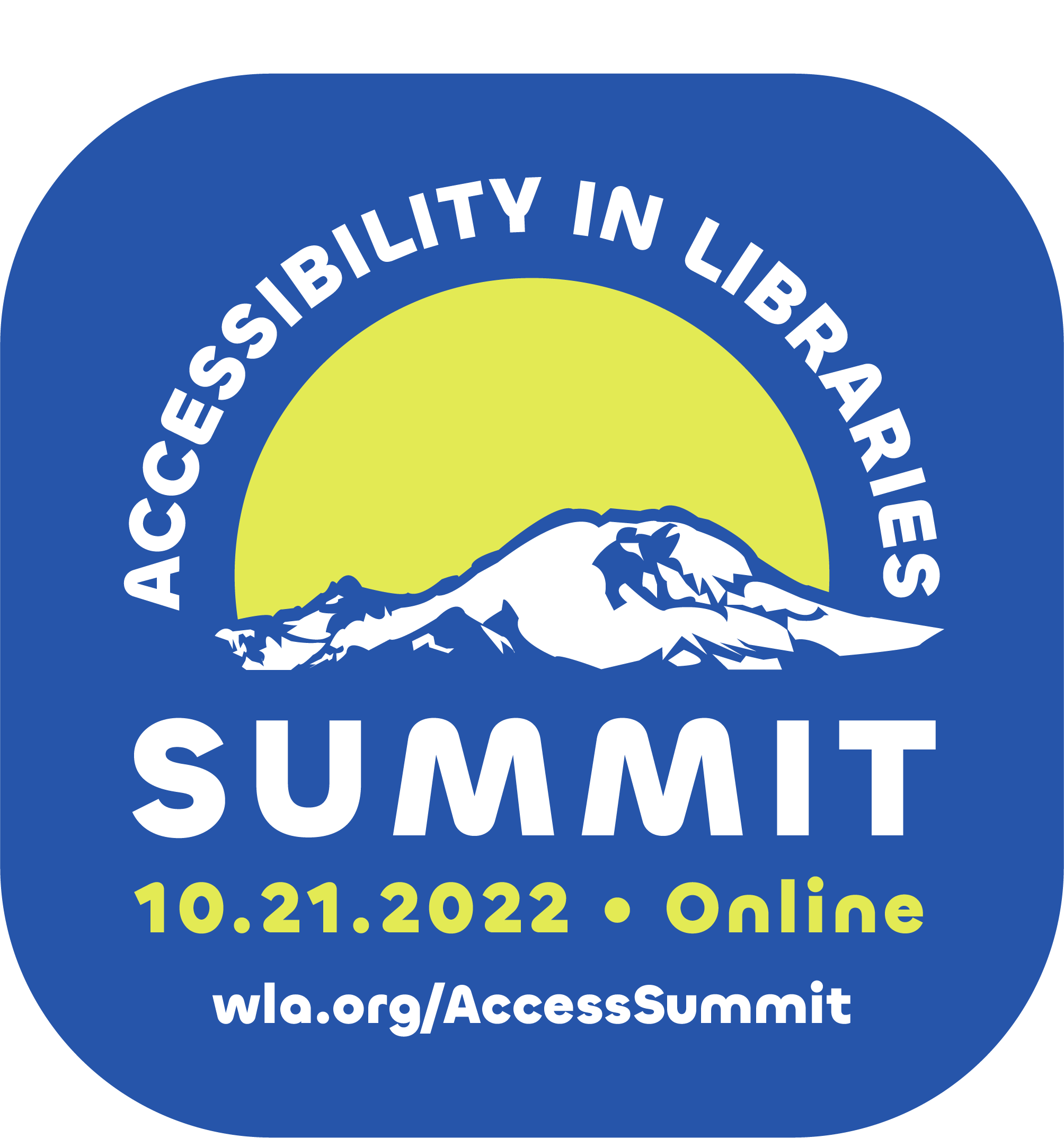 WLA Accessibility in Libraries Logo