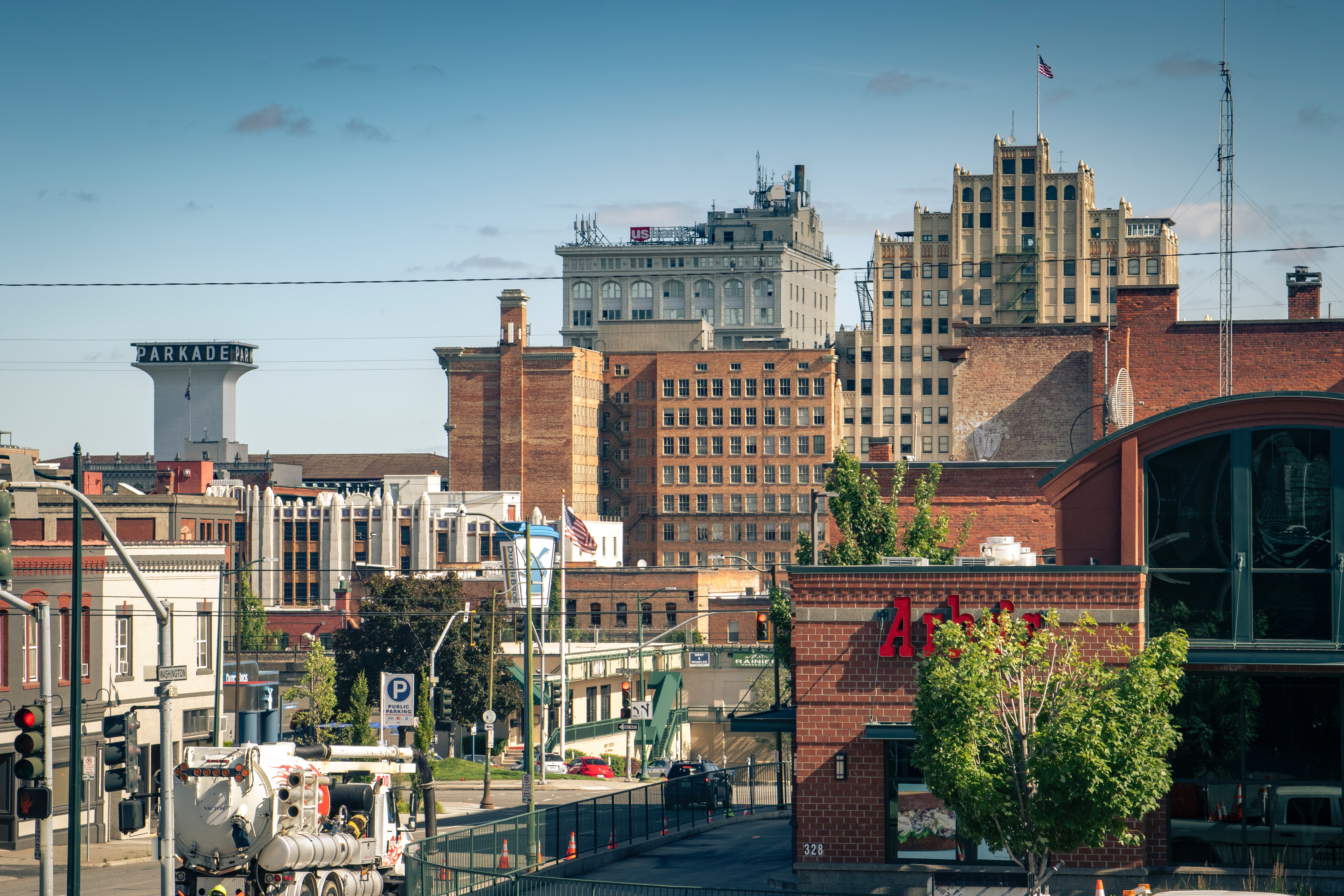 View of Downtown Spokane, WA